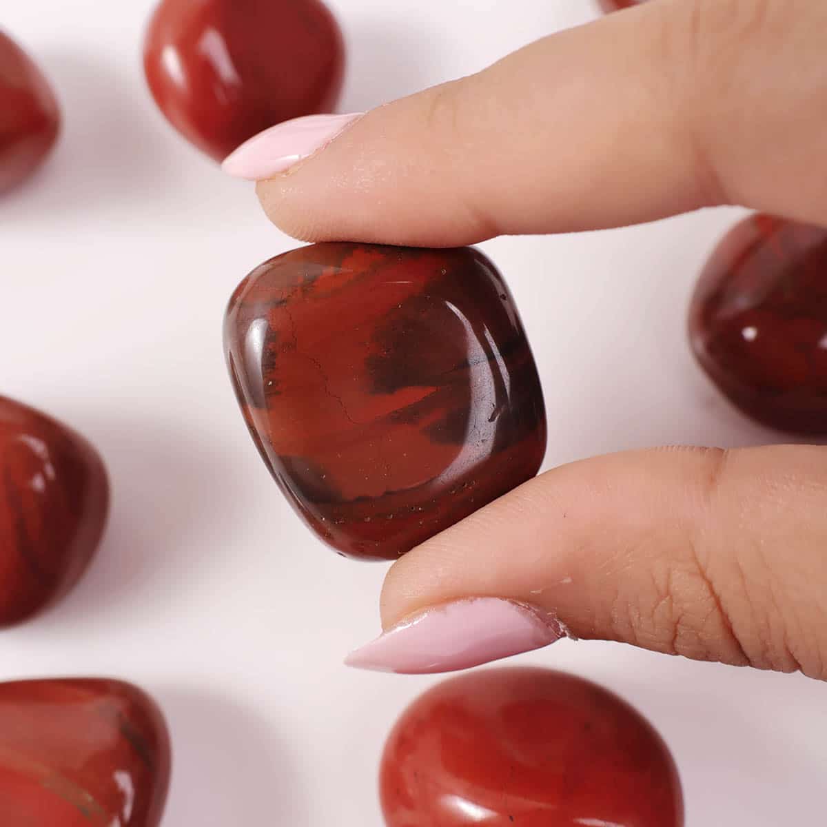 Red Jasper Tumble Stones