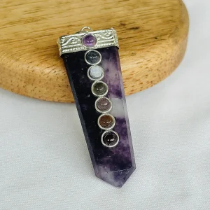 Lapidolite Pendant
